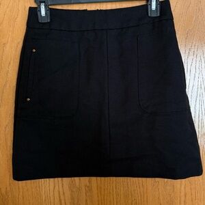 H&M black mini skirt size 6